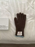 Ribbed Knit Gloves - Trendsi - Flyclothing LLC
