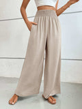 Perfee Wide Leg Pants with Pockets - Trendsi - Flyclothing LLC