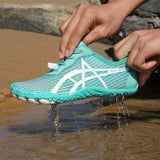 Elastic Lock Laces Mesh Breathable Hike Footwear - Trendsi - Flyclothing LLC