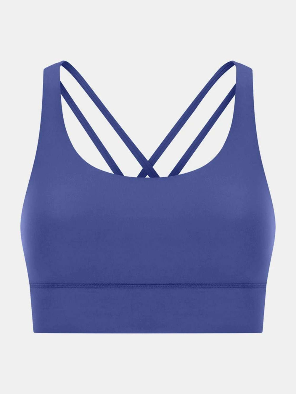 Crisscross Scoop Neck Active Tank - Trendsi - Flyclothing LLC