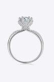 1 Carat Moissanite 6-Prong Ring - Trendsi - Flyclothing LLC