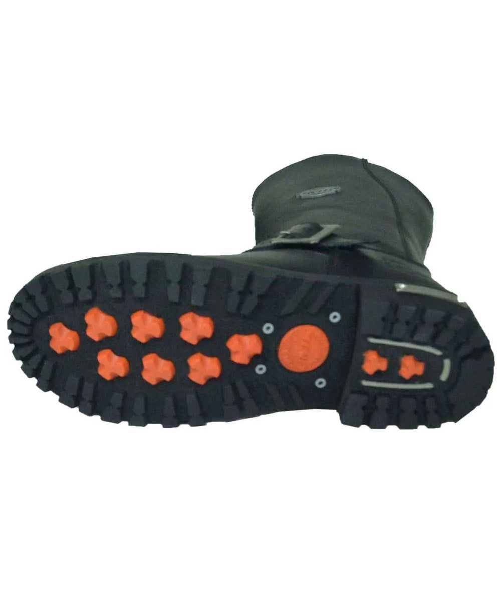 Engineer - Mens Motorcycle Biker Leather Boots - Unik Just for Bikers - Flyclothing LLC