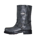 Dustborn - Mens Motorcycle Biker Leather Boots