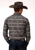 Tin Haul Mens Long Sleeve Snap Aztec Serape Western Shirt - Tin Haul - Flyclothing LLC