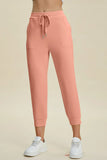 Basic Bae Full Size Air Scuba Drawstring High Waist Cropped Pants - ShopBasicbae - Flyclothing LLC