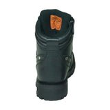 Titanstep - Mens Motorcycle Biker Leather Boots