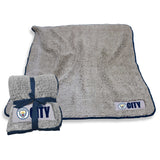 Manchester City F.C. Navy Frosty Fleece - Logo Brands - Flyclothing LLC
