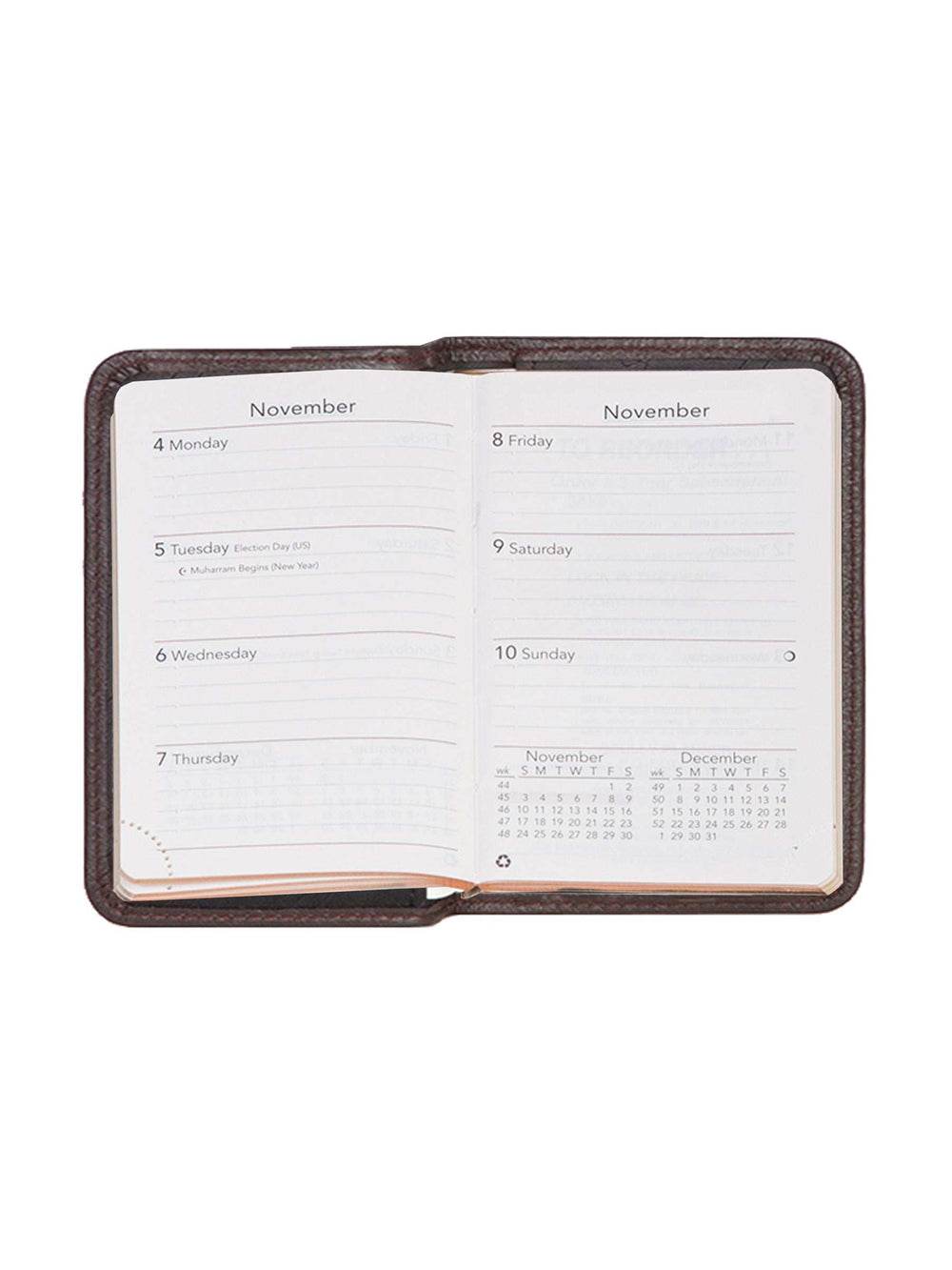 Scully Leather personal weekly planner - Scully Leather - Flyclothing LLC