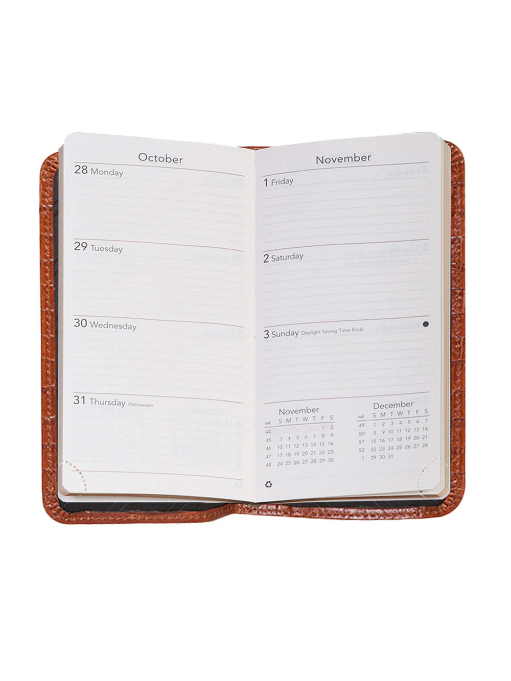 Scully Leather pocket weekly planner - Scully Leather - Flyclothing LLC