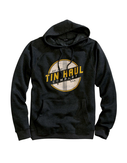 Tin Haul Mens Mountain W/Tin Haul Thru It Charcoal Grey Sweatshirt - Tin Haul - Flyclothing LLC