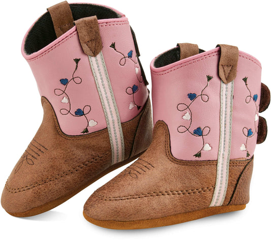 Old West Tan vintage foot pink shaft Poppet - Old West - Flyclothing LLC