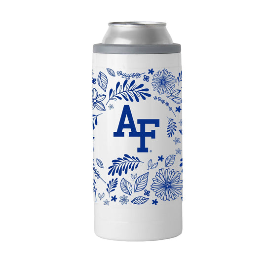 Air Force Vault 12oz Botanical Slim Can Coolie - Logo Brands - Flyclothing LLC