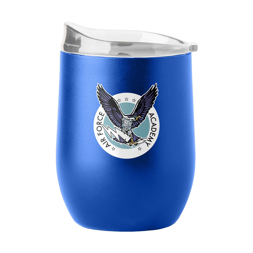 Air Force Vault 16oz Powder Coat Curved Beverage - Logo Brands - Flyclothing LLC