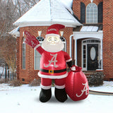 Alabama Santa Claus Yard Inflatable - Logo Brands - Flyclothing LLC