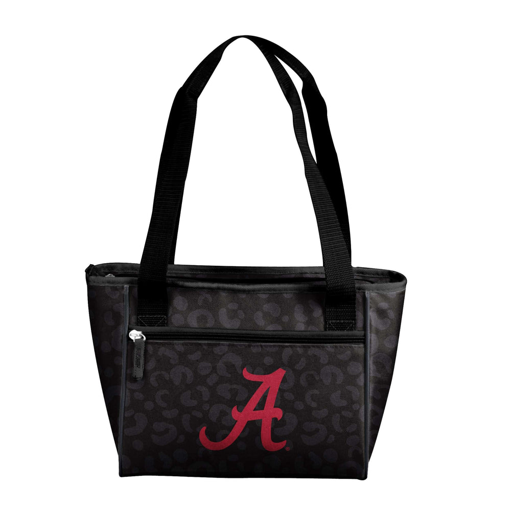 Alabama Leopard Print 16 Can Cooler Tote - Logo Brands - Flyclothing LLC