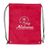 Alabama 40th Anniversary Helmet Logo Cruise Backsack - Logo Brands - Flyclothing LLC