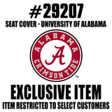 University of Alabama Seat Cover - Logo Brands - Flyclothing LLC