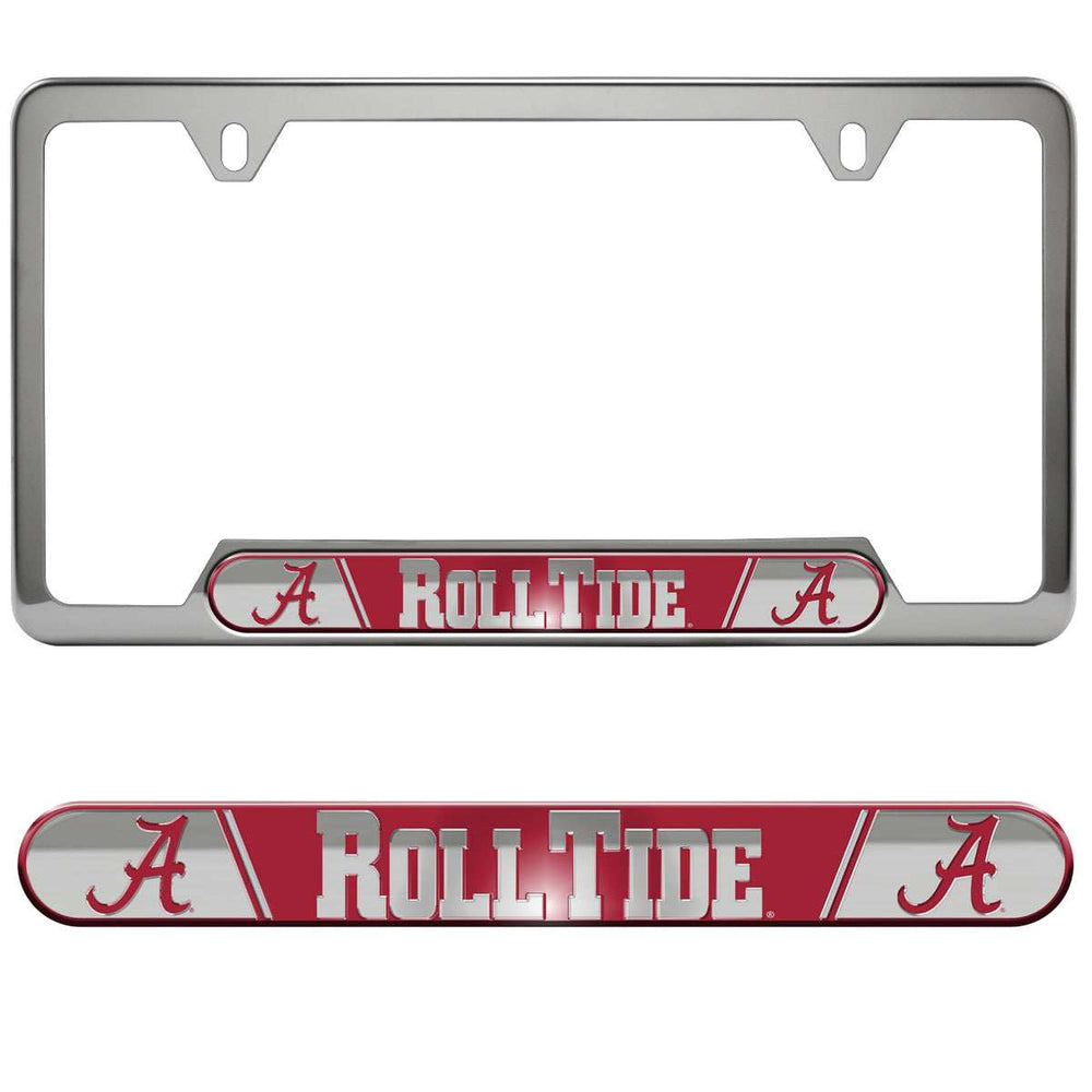 University of Alabama Embossed License Plate Frame - Logo Brands - Flyclothing LLC