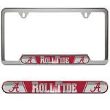 University of Alabama Embossed License Plate Frame - Logo Brands - Flyclothing LLC