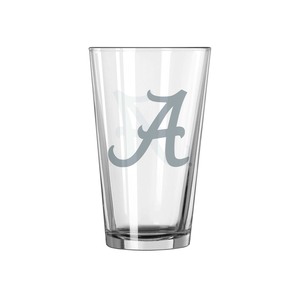 Alabama 16oz Frost Pint Glass - Logo Brands - Flyclothing LLC