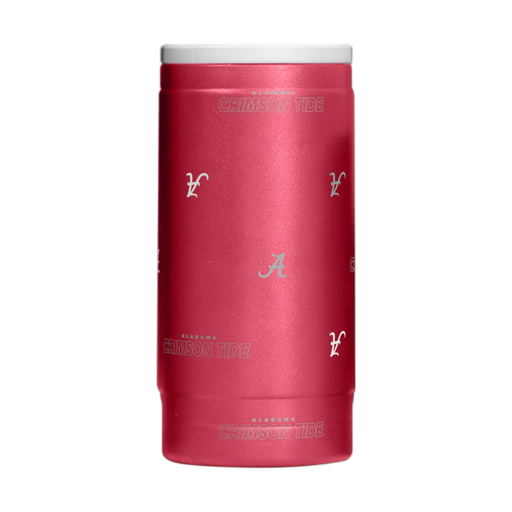 Alabama 12oz Step And Repeat Powdercoat SlimCan Coolie - Logo Brands - Flyclothing LLC