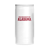 Alabama 12oz White Flipside Powdercoat SlimCan Coolie - Logo Brands - Flyclothing LLC