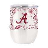 Alabama 16oz Botanical Stainless Curved Beverage - Logo Brands - Flyclothing LLC
