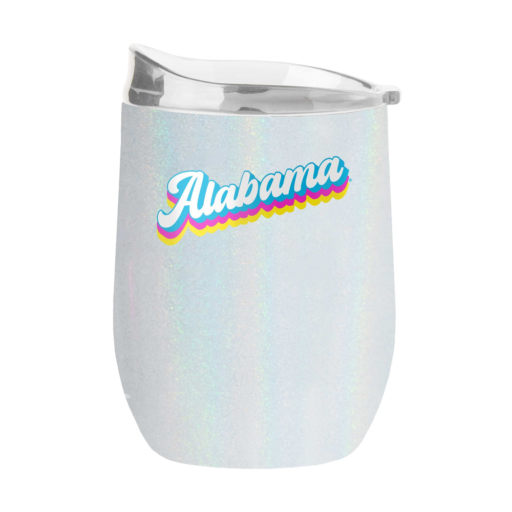 Alabama 16oz Shadow Iridescent Curved Tumbler - Logo Brands - Flyclothing LLC