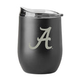 Alabama GunMetal 16oz Black Powder Curved Beverage - Logo Brands - Flyclothing LLC