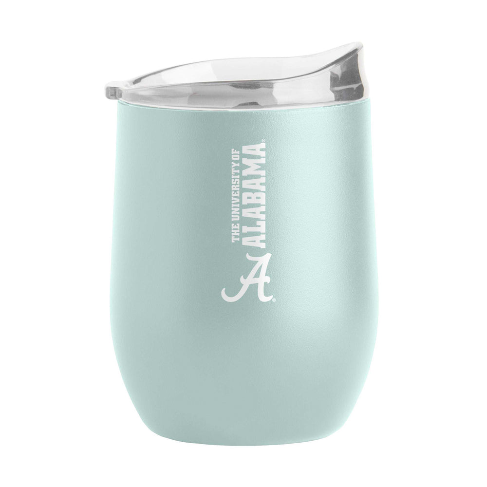 Alabama 16oz Vertical Powder Coat Curved Beverage - Logo Brands - Flyclothing LLC