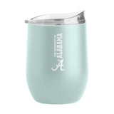 Alabama 16oz Vertical Powder Coat Curved Beverage - Logo Brands - Flyclothing LLC