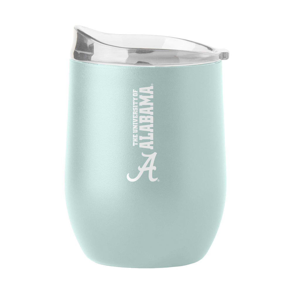 Alabama 16oz Vertical Powder Coat Curved Beverage - Logo Brands - Flyclothing LLC