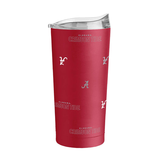 Alabama 20oz Step And Repeat Powder Coat Tumbler - Logo Brands - Flyclothing LLC
