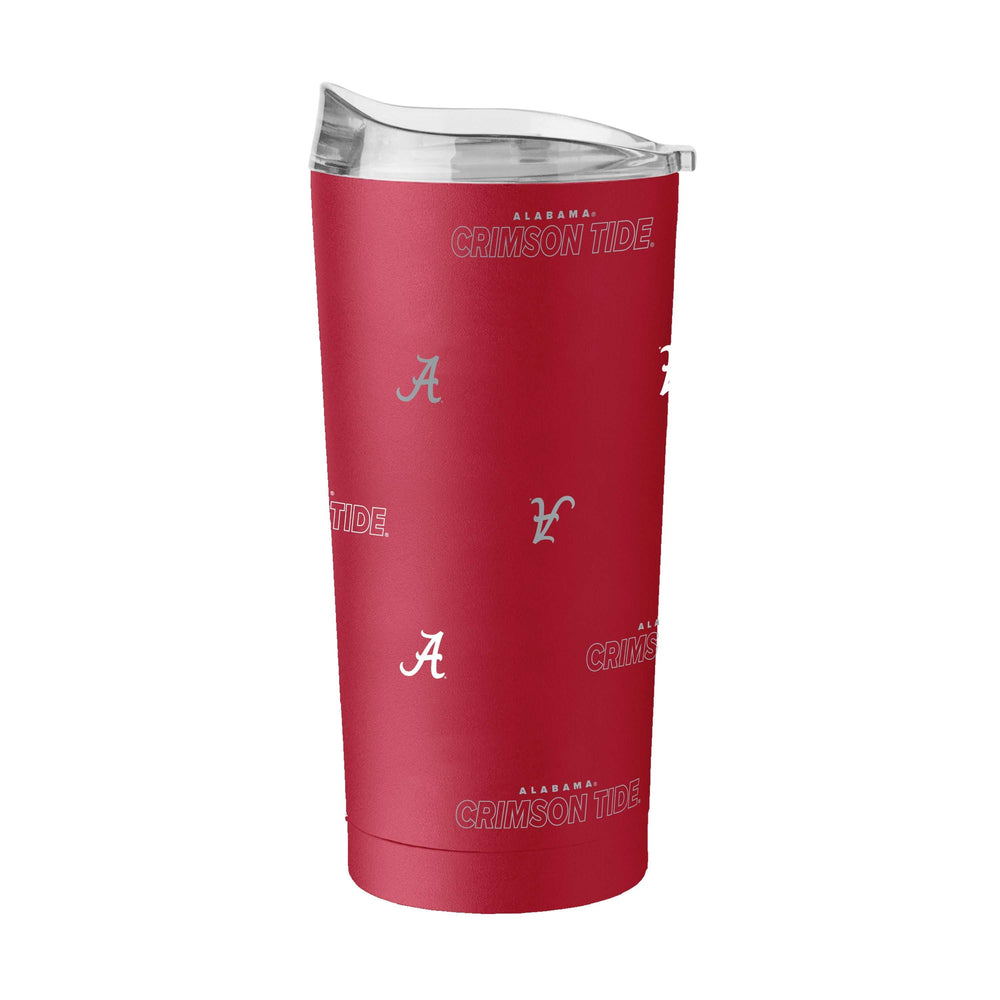 Alabama 20oz Step And Repeat Powder Coat Tumbler - Logo Brands - Flyclothing LLC