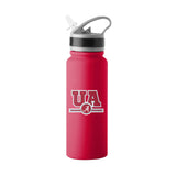 Alabama 25oz Campus Color Letterman Stainless Single Wall Flip Top Bottle - Logo Brands - Flyclothing LLC