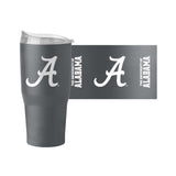 Alabama Charcoal 30oz Gameday Powder Coat Tumbler - Logo Brands - Flyclothing LLC