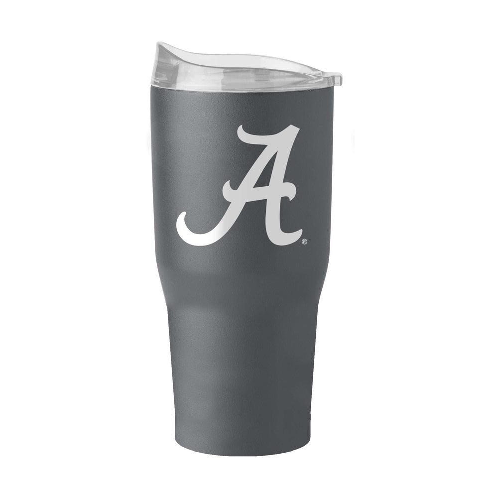 Alabama Charcoal 30oz Gameday Powder Coat Tumbler - Logo Brands - Flyclothing LLC