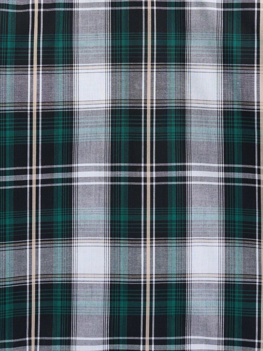 Boy's Ely Cattleman Long Sleeve Textured Plaid Western Snap Shirt - Ely Cattleman - Flyclothing LLC