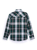 Boy's Ely Cattleman Long Sleeve Textured Plaid Western Snap Shirt - Ely Cattleman - Flyclothing LLC