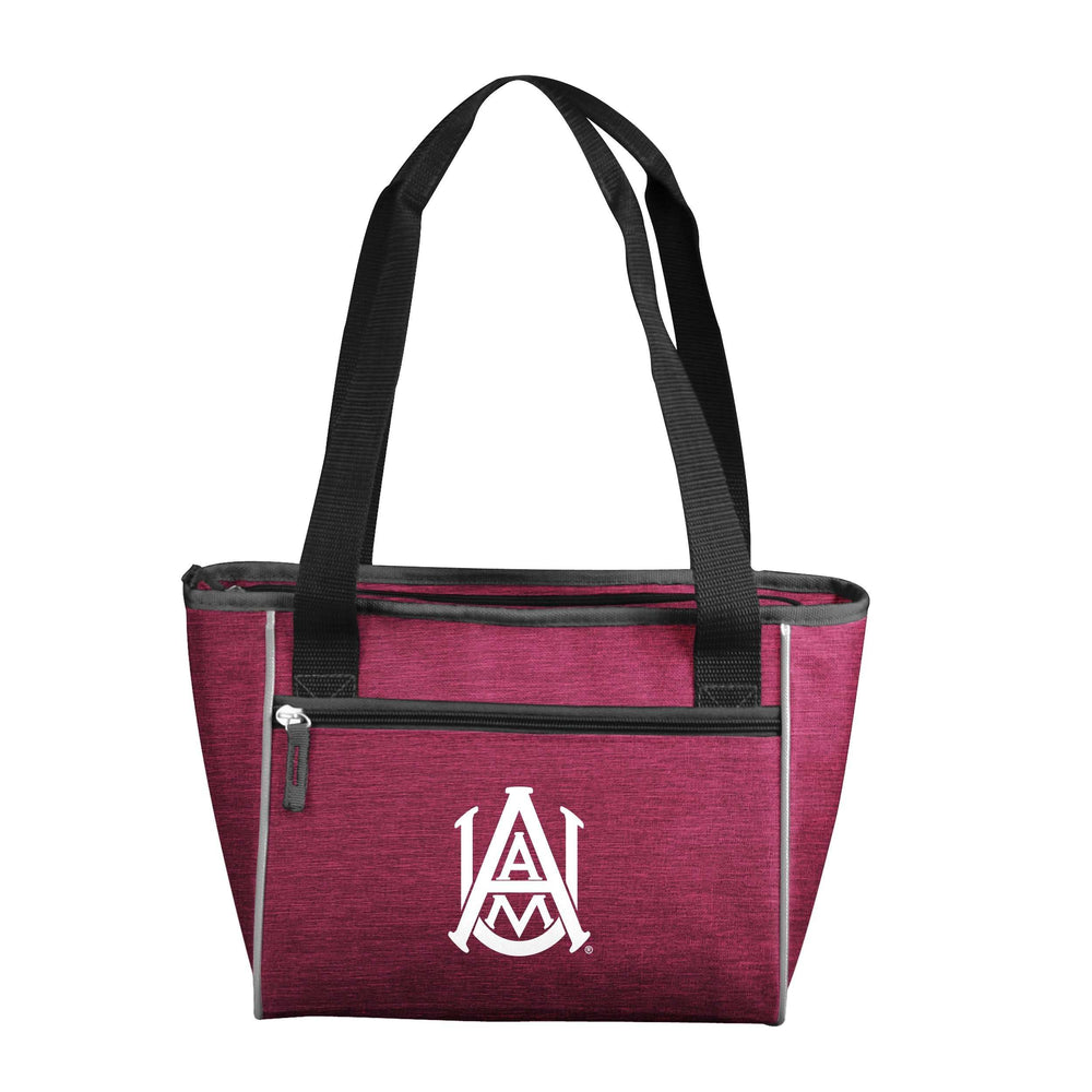 Alabama A&M Crosshatch 16 Can Cooler Tote - Logo Brands - Flyclothing LLC