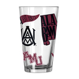 Alabama A&M 16oz Native Pint Glass - Logo Brands - Flyclothing LLC