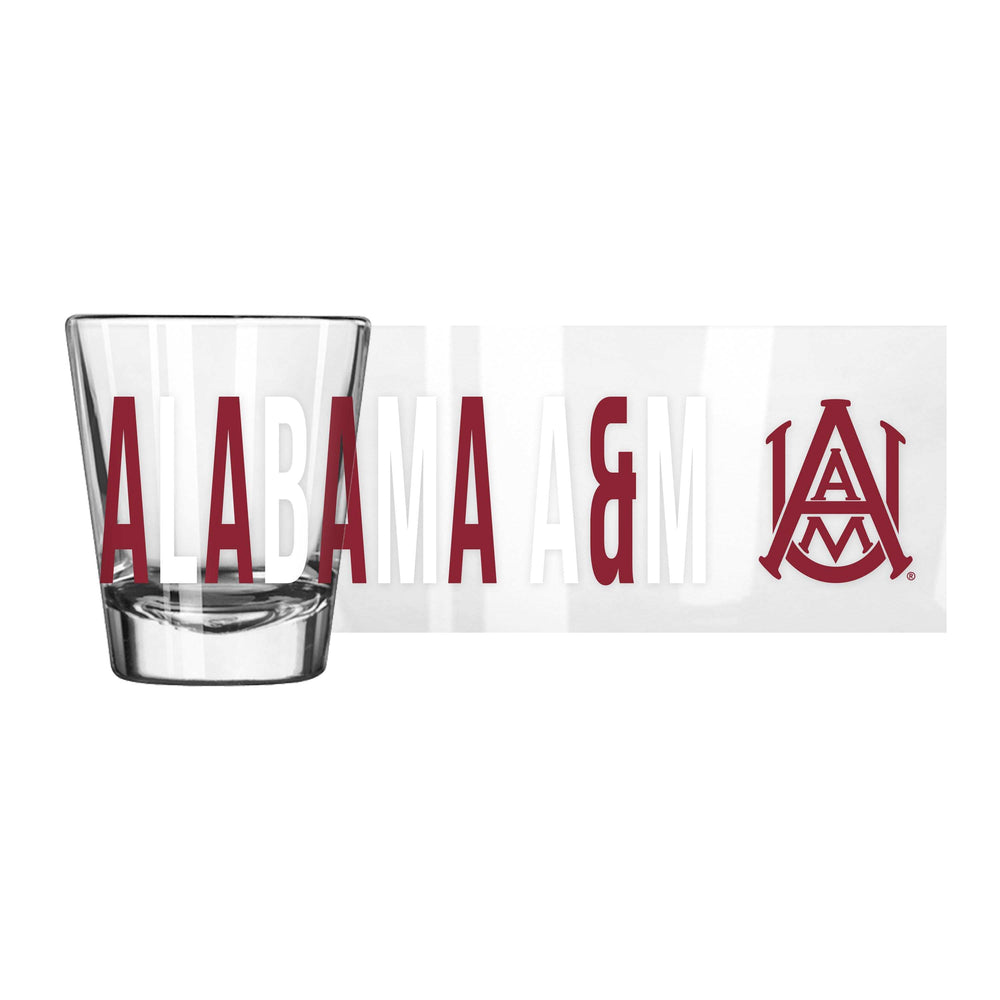 Alabama A&M 2oz Overtime Shot Glass - Logo Brands - Flyclothing LLC