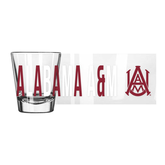 Alabama A&M 2oz Overtime Shot Glass - Logo Brands - Flyclothing LLC