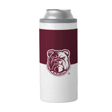 Alabama A&M Colorblock 12oz Slim Can Coolie - Logo Brands - Flyclothing LLC