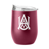 Alabama A&M 16oz Gameday Powder Coat Curved Bev - Logo Brands - Flyclothing LLC