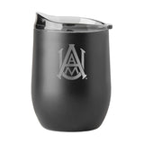 Alabama A&M GunMetal 16oz Black Powder Curved Beverage - Logo Brands - Flyclothing LLC