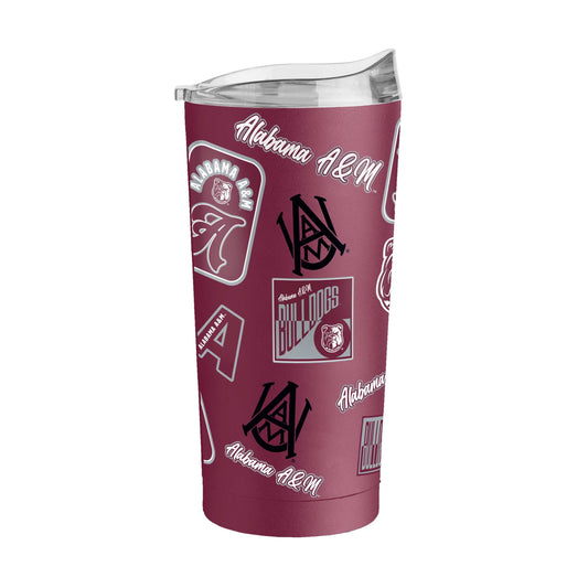 Alabama A&M 20oz Dreamweave Powder Coat Tumbler - Logo Brands - Flyclothing LLC