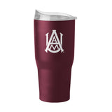 Alabama A&M 30oz Logo Powder Coat Tumbler - Logo Brands - Flyclothing LLC
