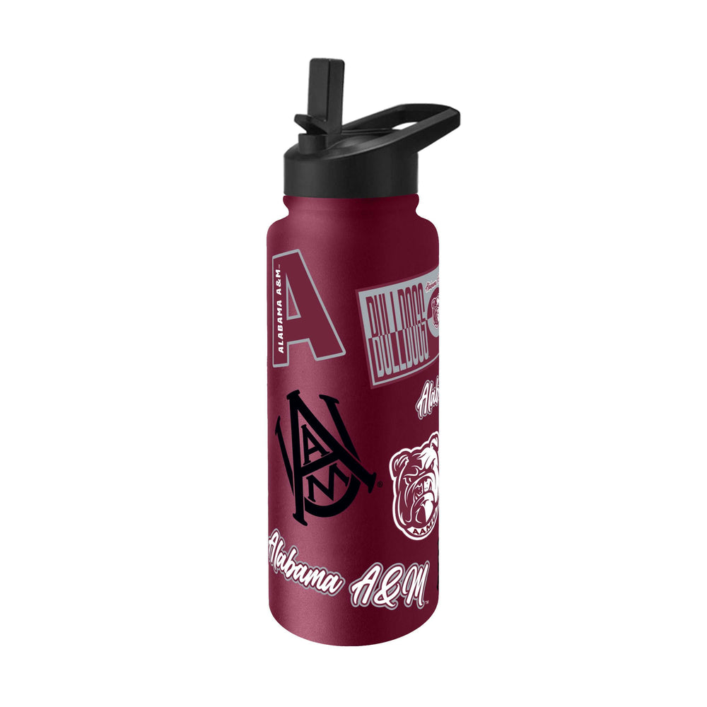 Alabama A&M 34oz Dreamweave Quencher Bottle - Logo Brands - Flyclothing LLC