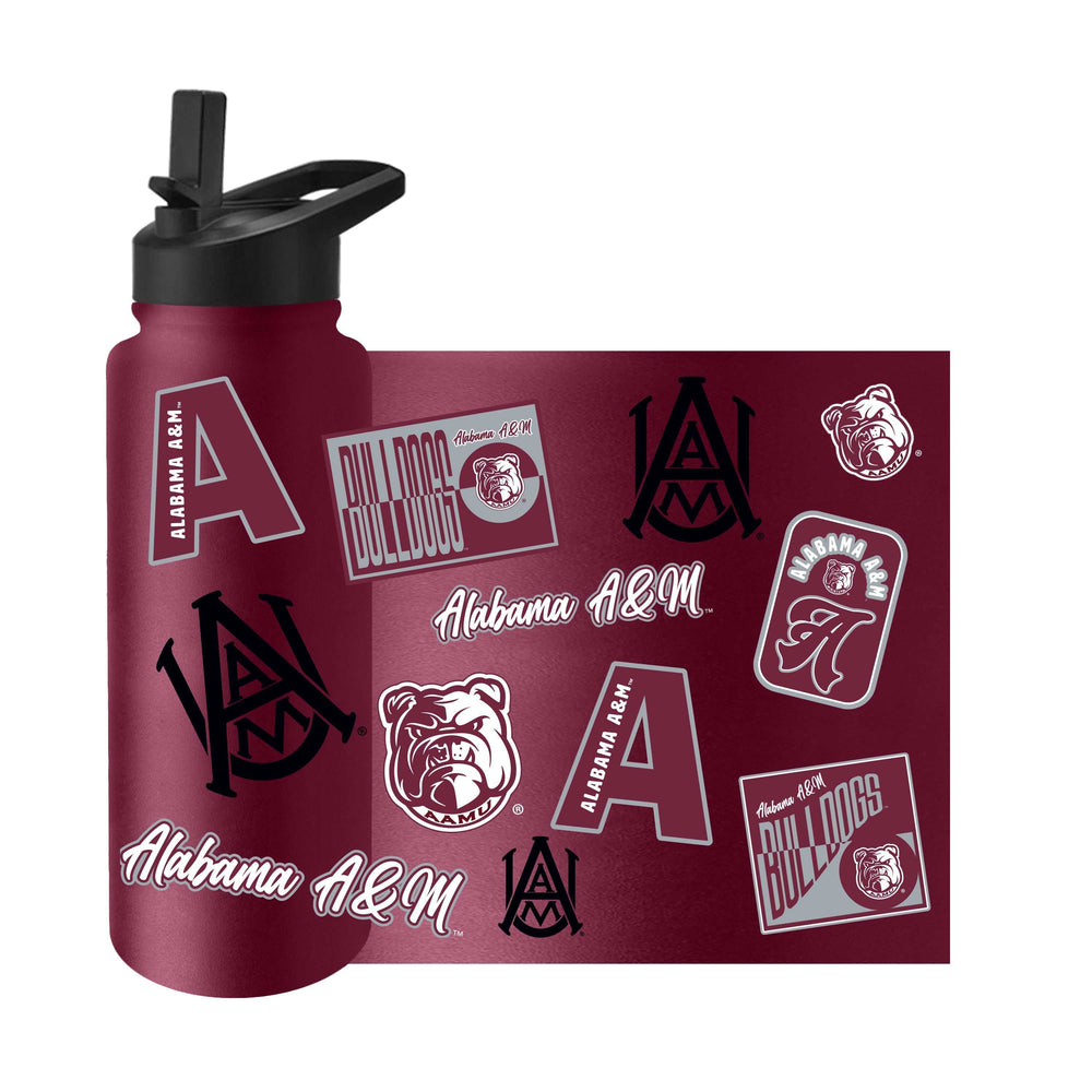 Alabama A&M 34oz Dreamweave Quencher Bottle - Logo Brands - Flyclothing LLC